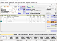 Kassenprogramm, Kassensystem, Kasse, Warenwirtschaft, Faktura